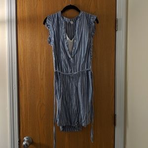 Sleeveless Striped Dress